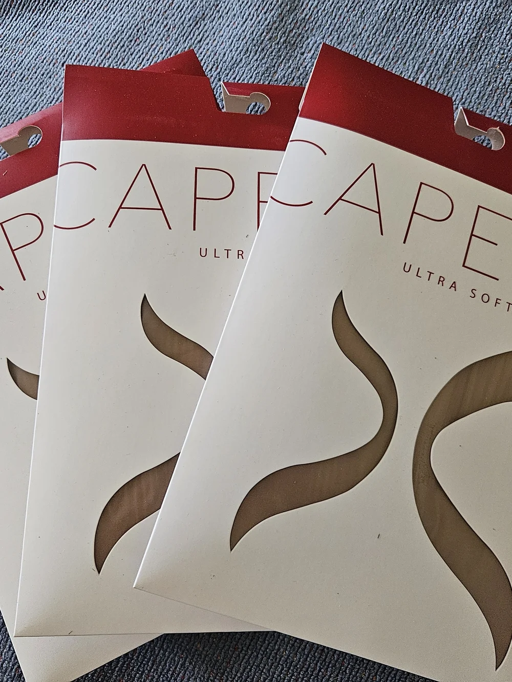 Capezio Ultra Soft Light Sun Tan Footed Hosiery - 3 Pack 1915X 2-6